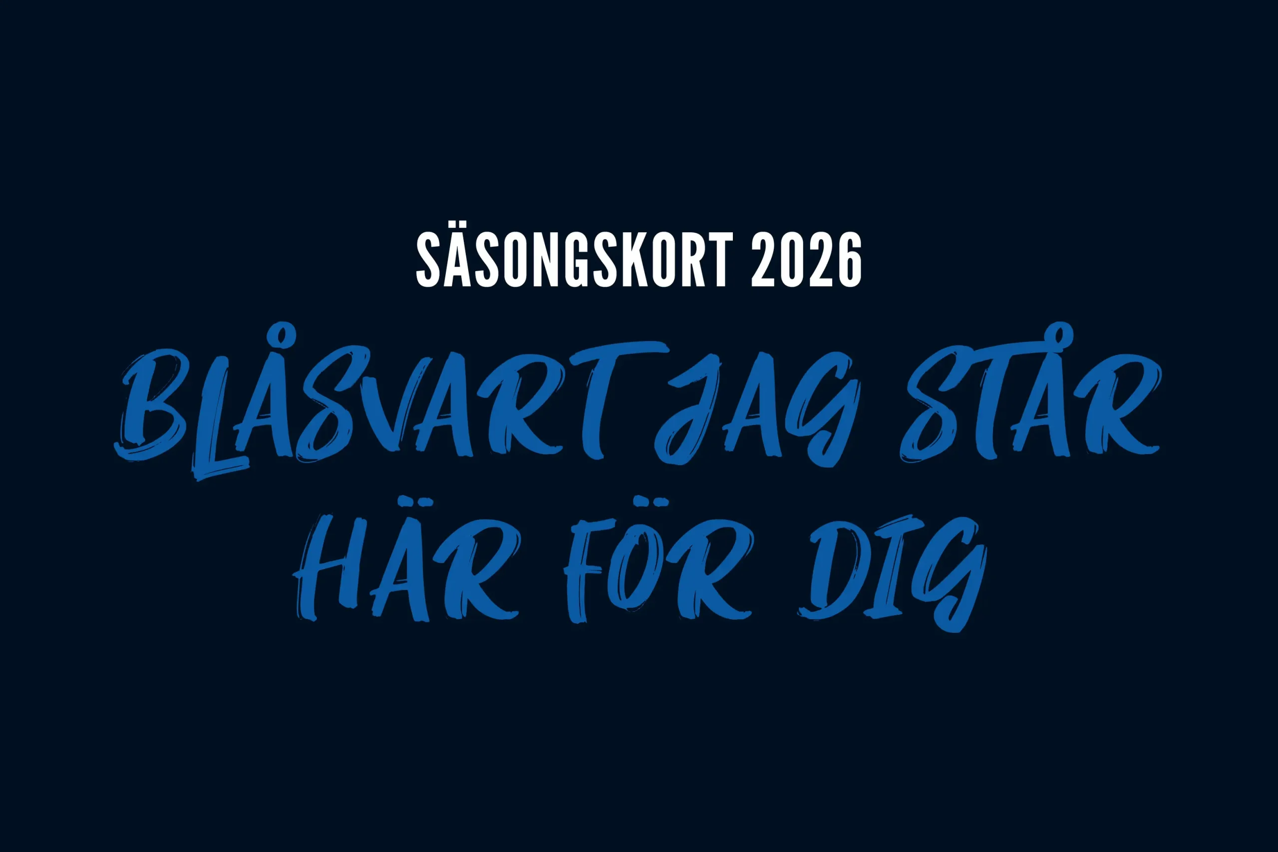 Bild på Säsongskort 2026
